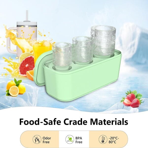 HydriEase Cup Ice Mold: Sip Effortlessly with Perfect Center Hole - Image 6
