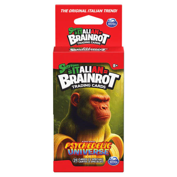 Italian Brainrot TCG: Alpha Series "Psychedelic Universe" Collection Bundle (3 Packs of 7 Cards) - Image 6
