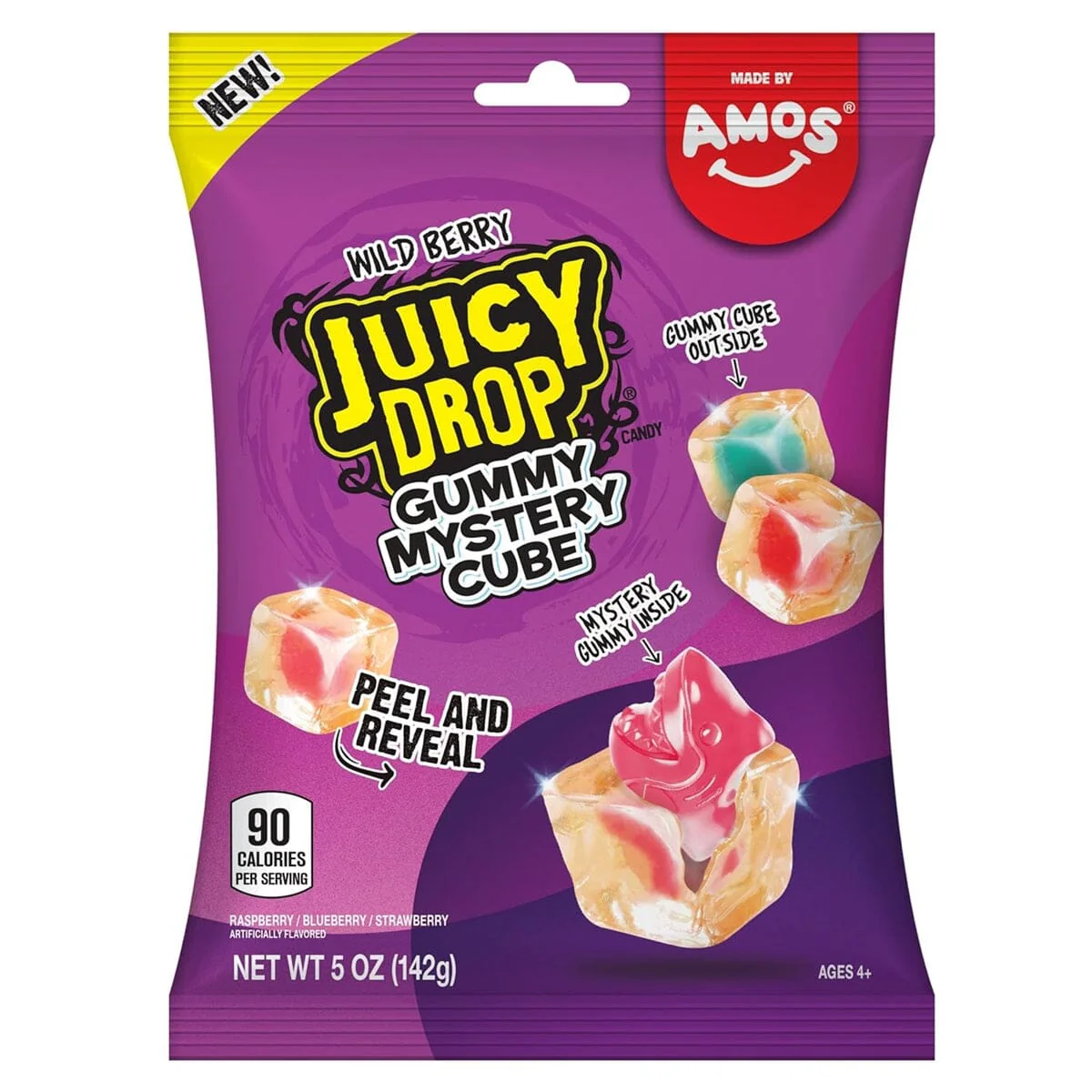 Juicy Drop Gummy Mystery Cube Wild Berry – 5oz