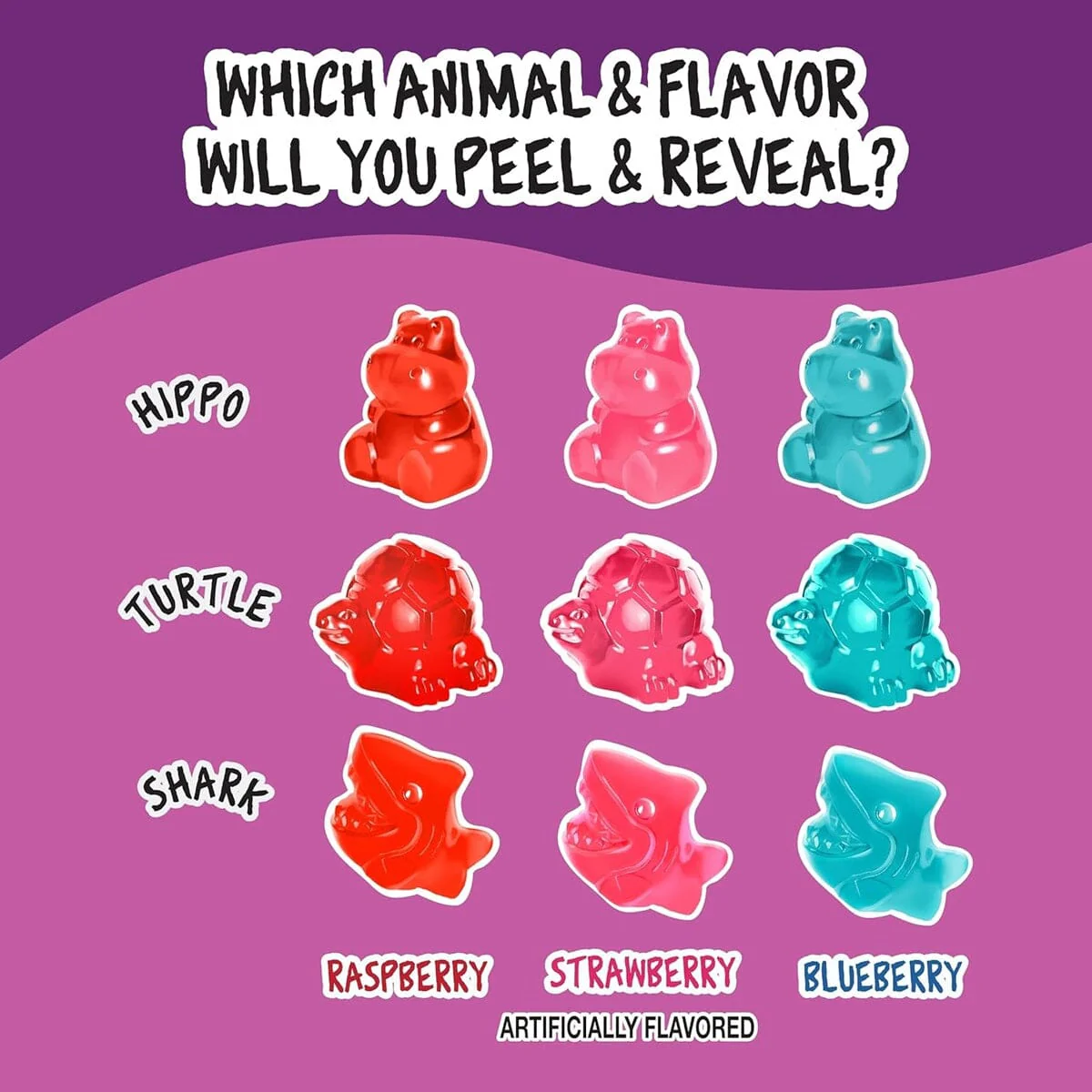 Juicy Drop Gummy Mystery Cube Wild Berry – 5oz - Image 4