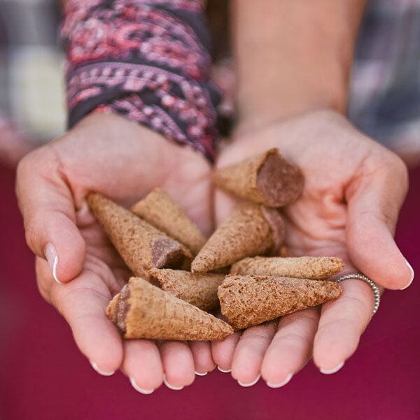 Just The Fun Part Dubai Chocolate Pistachio Kadaifi Filled Bite-Size Crispy Mini Waffle Cones (120g) - Image 3