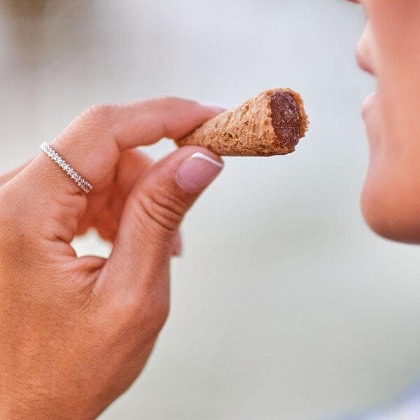 Just The Fun Part Dubai Chocolate Pistachio Kadaifi Filled Bite-Size Crispy Mini Waffle Cones (120g) - Image 5
