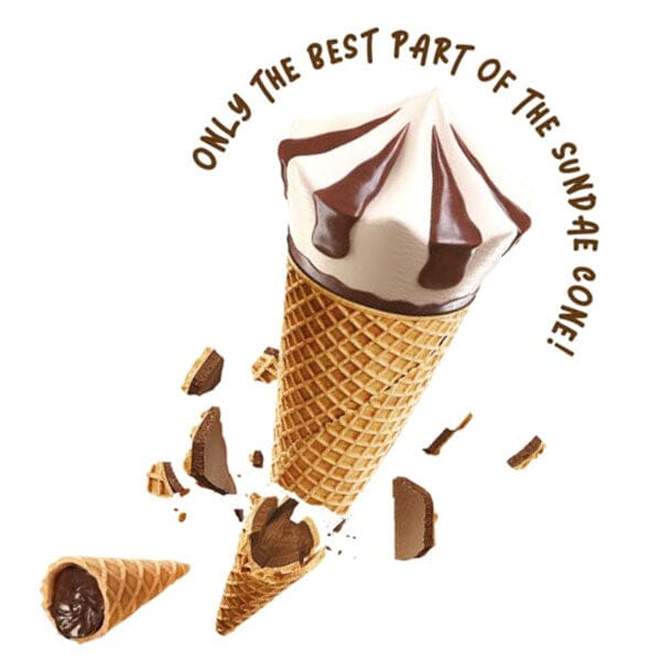 Just The Fun Part Peanut Butter & Jelly Filled Bite-Size Crispy Mini Waffle Cones (120g) Multiple Flavors - Image 3