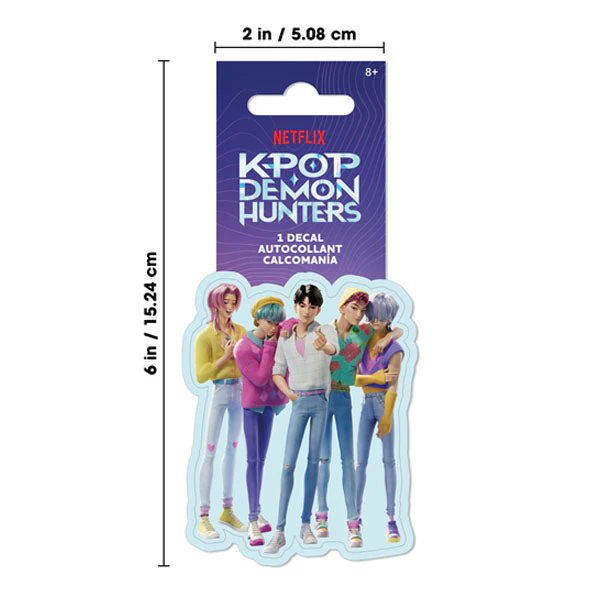 KPop Demon Hunters 3" Vinyl Decal Sticker (1pc) Multiple Styles - Image 9