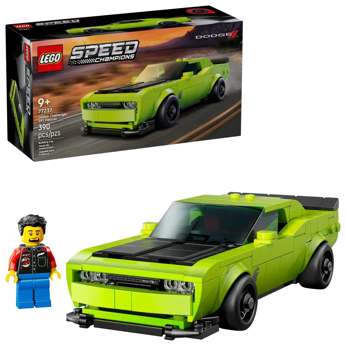 LEGO® Dodge Challenger SRT Hellcat Sports Car