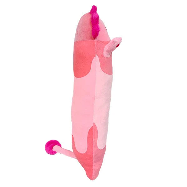 Long Animal Plush Toy 3ft Body Pillow - Axolotl - Image 2