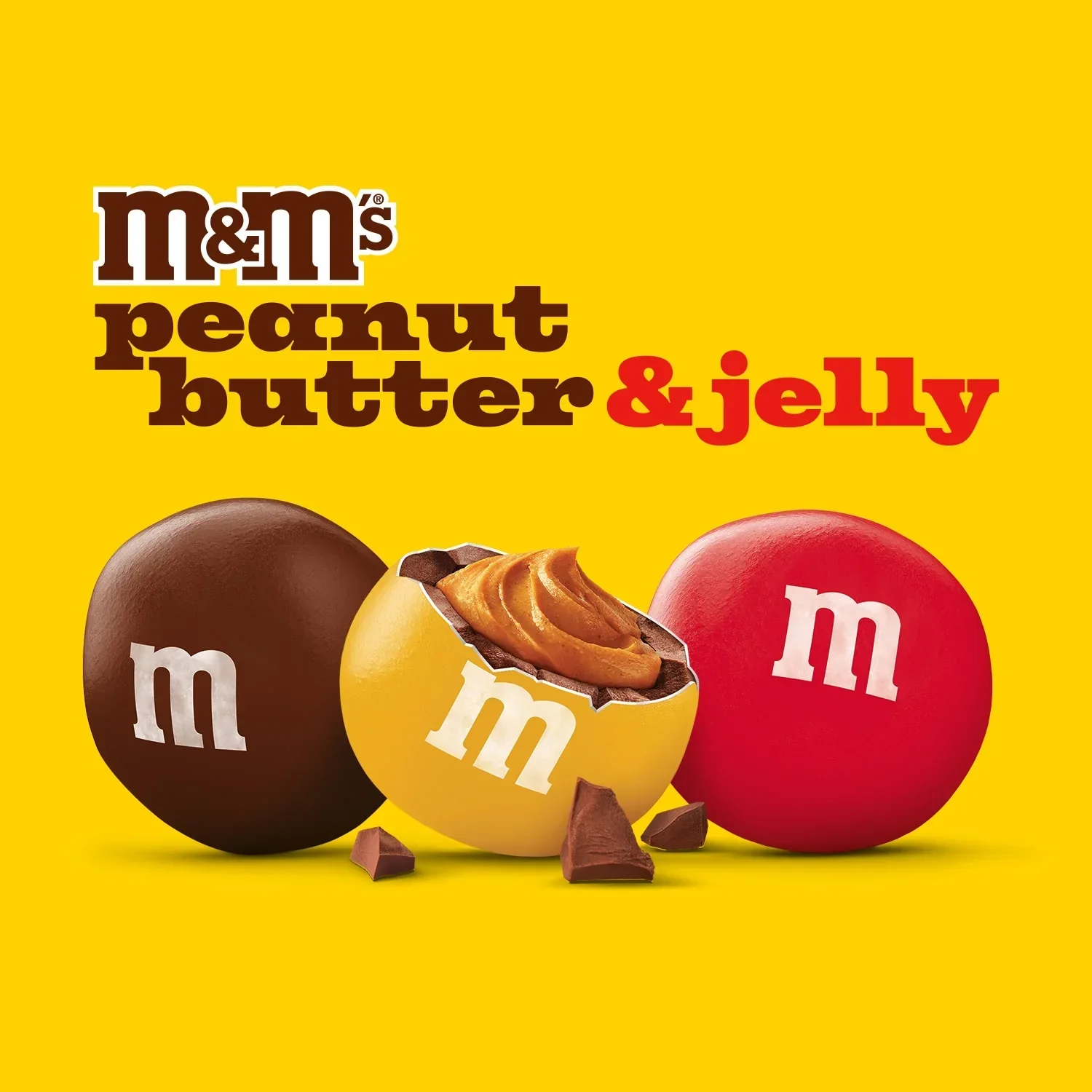 M&M’s Peanut Butter & Jelly Candy Bag, 1.41 oz Pack - Image 4