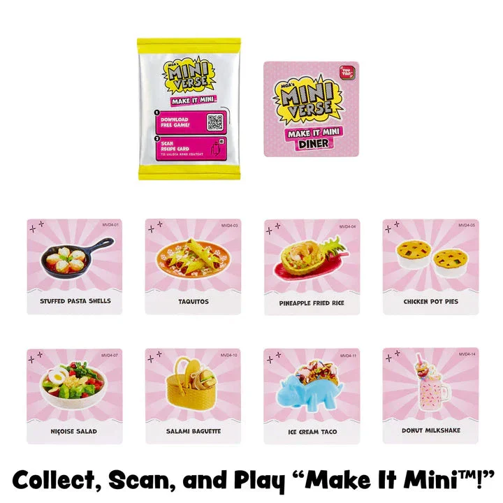 MGA's Miniverse Make It Mini Diner Series 4 Mini Collectibles - Image 6