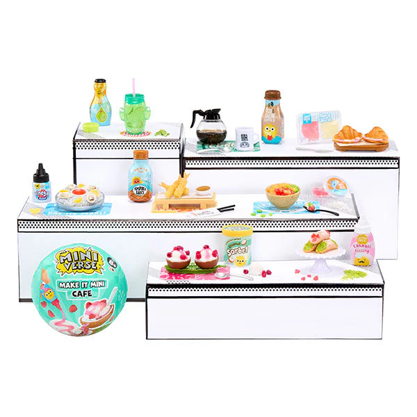 MGA's Miniverse Make It Mini Foods Café Series 6 Wave A Mini Collectibles - Image 3