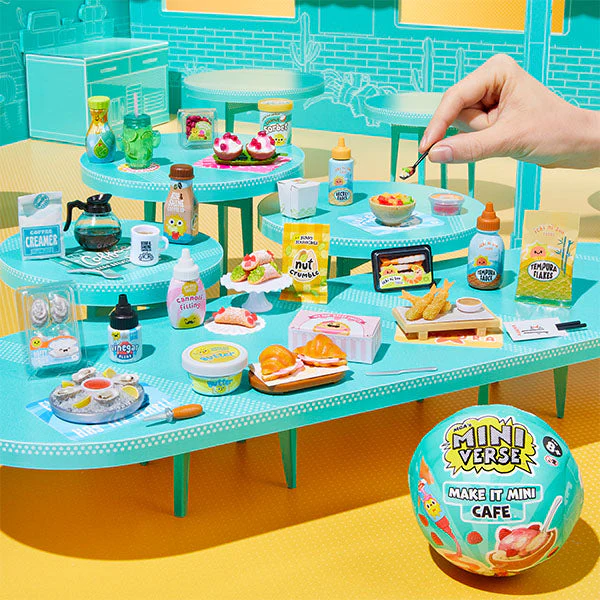 MGA's Miniverse Make It Mini Foods Café Series 6 Wave A Mini Collectibles - Image 5