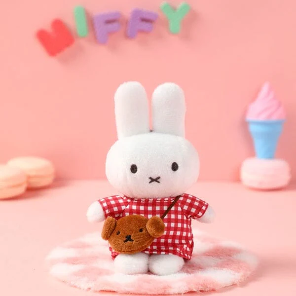 Miffy Travel Series Crossbody Bag Charm Blind Box (1pc) – Mystery Plush Keychain Toy - Image 4