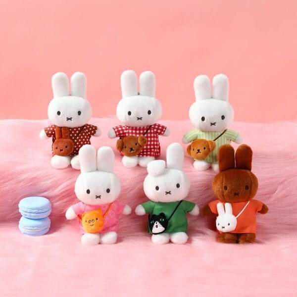 Miffy Travel Series Crossbody Bag Charm Blind Box (1pc) – Mystery Plush Keychain Toy - Image 8