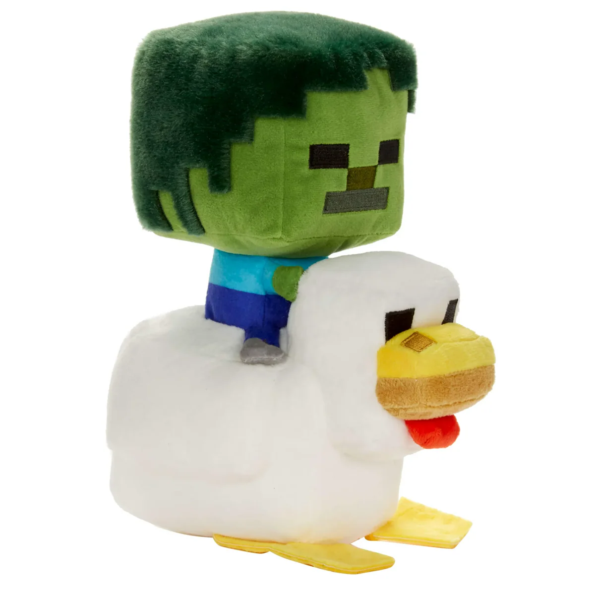 Minecraft: Zombie Chicken Jockey 8" Plush Toy - Image 2