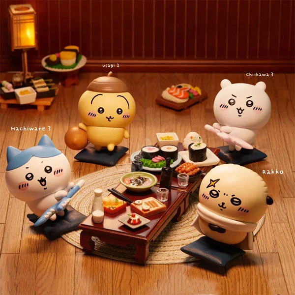 MINISO x Chiikawa: Happy Partner Series Collectible Figurine Blind Box (1pc) - Image 3