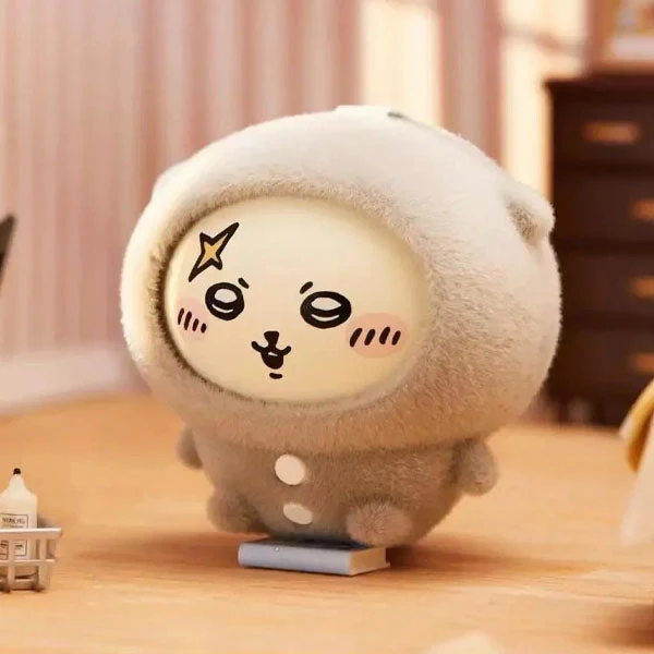 MINISO x Chiikawa: Pajama Face Changing Series Collectible Figurine Keychain Blind Box (1pc) - Image 3
