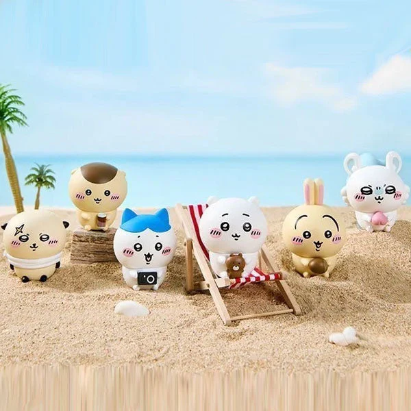 MINISO x Chiikawa: Sitting Together Series Desktop Collectible Figurine Blind Box (1pc) - Image 2