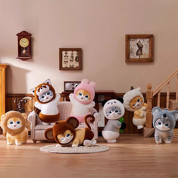 MINISO x Mofusand: Fluffy Party Series Flocked Collectible Figurine Blind Box (1pc) - Image 2