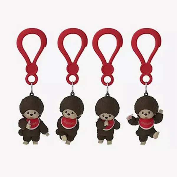 Monchhichi Flocked Backpack Pendant Hanger Blind Box (1pc) - Image 2