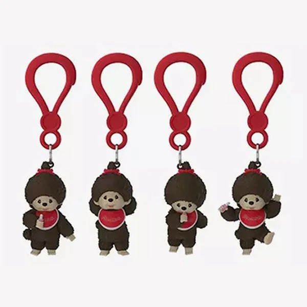 Monchhichi Flocked Backpack Pendant Hanger Blind Box (1pc) - Image 4