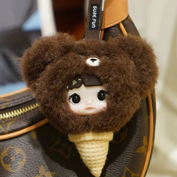 Nommi 100% Sweetness Series Kawaii Plush Doll Keychain Blind Box (1pc) - Image 7