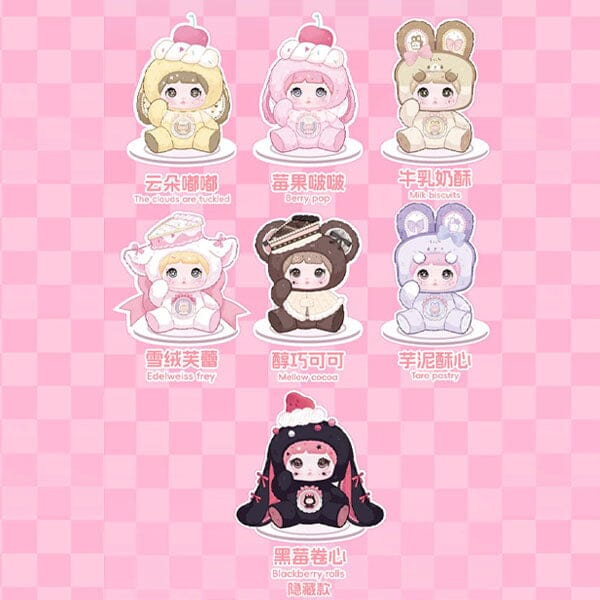Nommi A Bite Of Sweetheart Series Kawaii Plush Doll Hanger Blind Box (1 PC) - Image 9