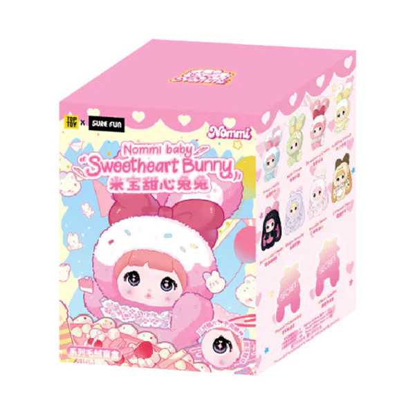 Nommi Baby Sweetheart Bunny Series Kawaii Plush Doll Blind Box (1 PC) - Image 14