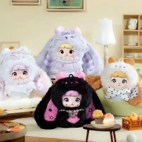 Nommi Baby Sweetheart Bunny Series Kawaii Plush Doll Blind Box (1 PC) - Image 2