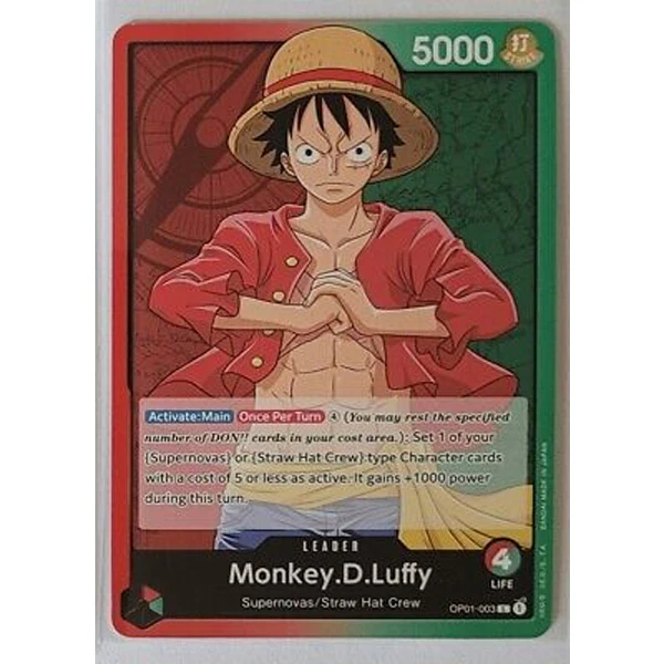 One Piece: Trading Cards OP01 - Romance Dawn Booster Pack - English Version - Image 3