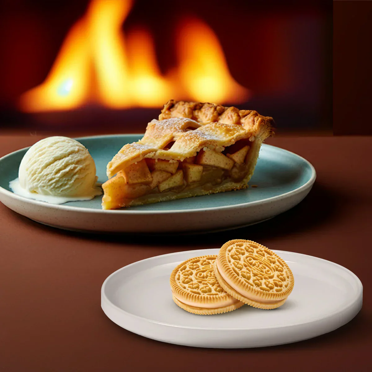Oreo Apple Pie a la Mode Sandwich Cookies – (10.68oz) - Image 3