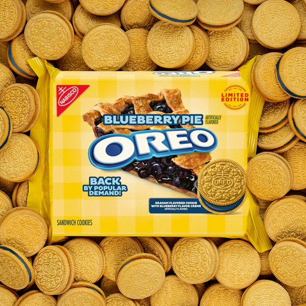 Oreo Blueberry Pie Sandwich Cookies – (10.68oz) - Image 5