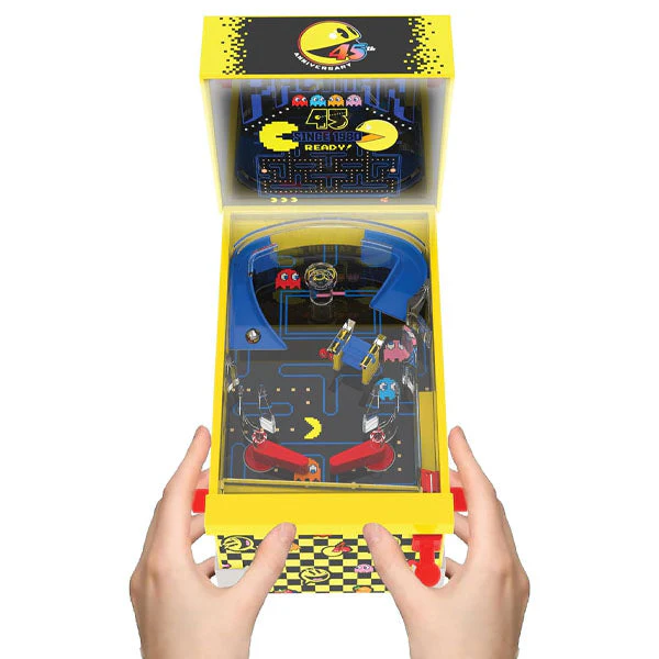 Pac-Man 45th Anniversary Edition Collector Series Mini Tabletop Arcade Pinball - Image 2