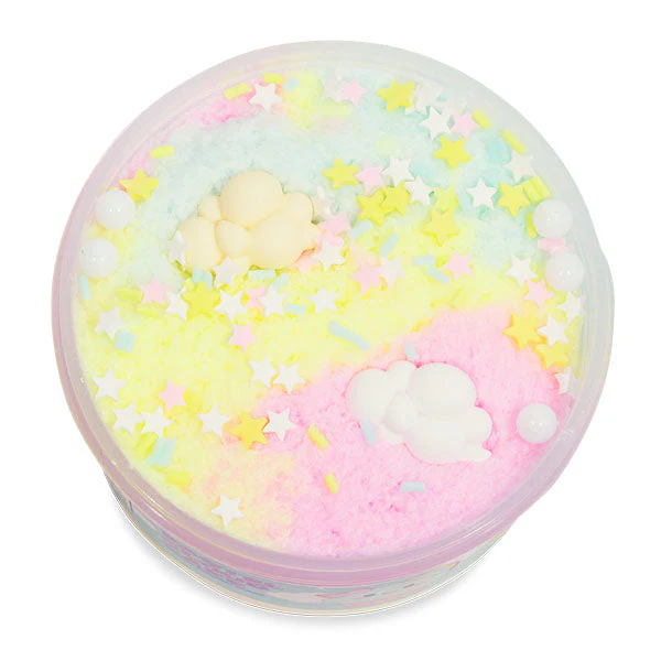 PeachyBbies Novelty Slime Fidget Putty (7oz Jar) "Pastel Cloud Cake" Cloud Dough Slime - Image 2