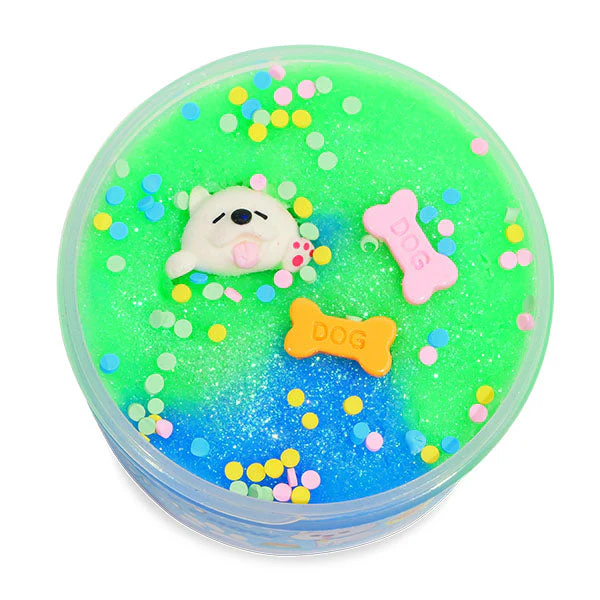 PeachyBbies Novelty Slime Fidget Putty (7oz Jar) "Puppy Chow" Icee Slime - Image 2