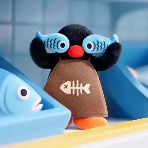 Pingu Hide And Seek Series Plush Toy Pendant Blind Box (1pc)