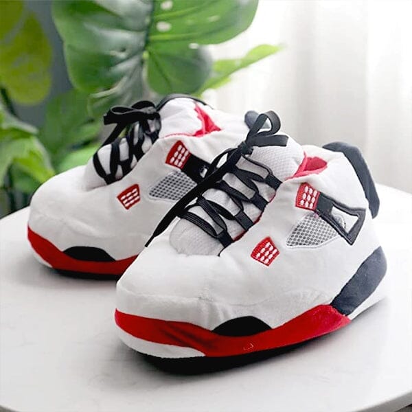 Plush Sneaker Slippers (1 Pair) Multiple Styles