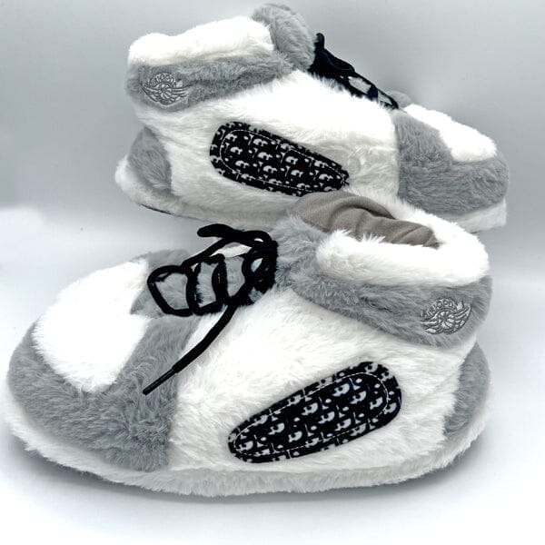 Plush Sneaker Slippers (1 Pair) Multiple Styles - Image 7