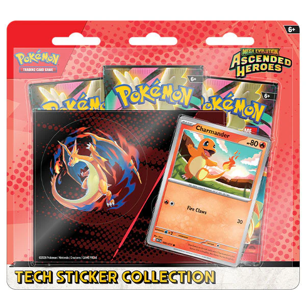 Pokémon TCG: Mega Evolution ME2.5 Ascended Heroes Tech Sticker Collection - Ships Assorted - Image 3