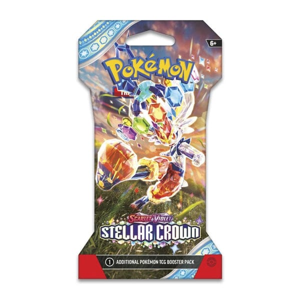 Pokémon TCG: Scarlet & Violet Stellar Crown | Assorted Sleeved Booster Pack - Image 3