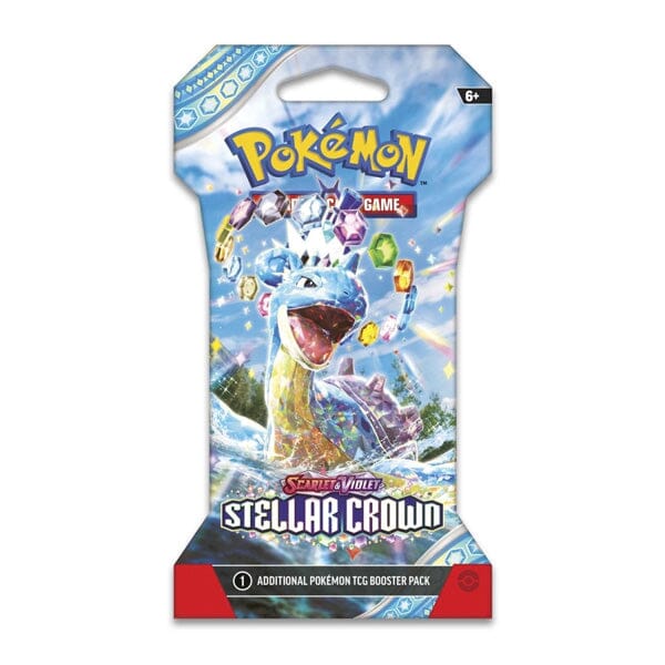 Pokémon TCG: Scarlet & Violet Stellar Crown | Assorted Sleeved Booster Pack - Image 4