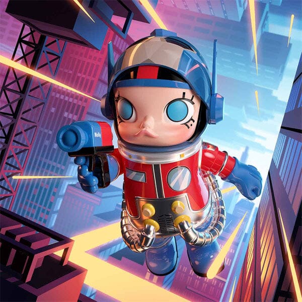 Pop Mart x Molly: MEGA Space Molly 400% Optimus Prime Giant 12" Figurine (1pc) - Image 2