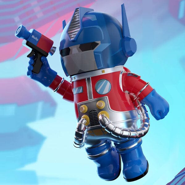 Pop Mart x Molly: MEGA Space Molly 400% Optimus Prime Giant 12" Figurine (1pc) - Image 3