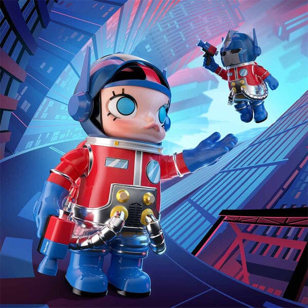 Pop Mart x Molly: MEGA Space Molly 400% Optimus Prime Giant 12" Figurine (1pc) - Image 4