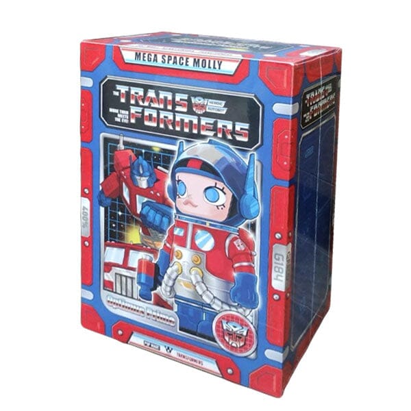 Pop Mart x Molly: MEGA Space Molly 400% Optimus Prime Giant 12" Figurine (1pc) - Image 8