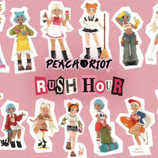 Pop Mart x Peach Riot: Rush Hour Series Collectible Figurine Blind Box (1pc) - Image 3