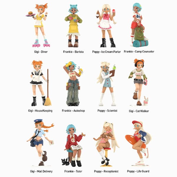 Pop Mart x Peach Riot: Rush Hour Series Collectible Figurine Blind Box (1pc) - Image 9