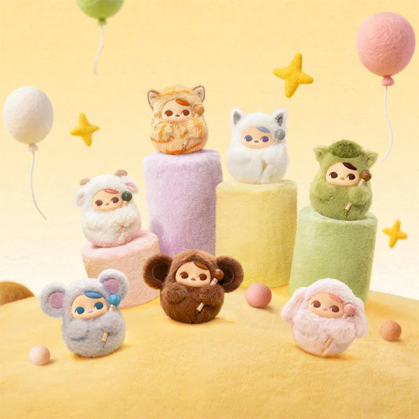 Pop Mart x PUCKY: Tap Tap Babies Series Plush Pendant Keyring Blind Box (1pc) - Image 3