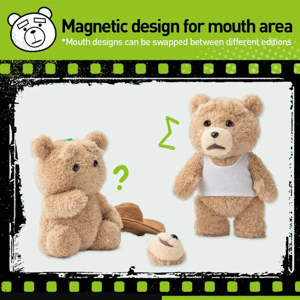 Pop Mart x Ted 2: Teddy Bear Action Series Posable Plush Keychain Blind Box (1pc) - Image 10