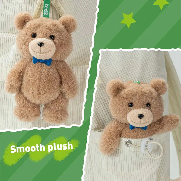 Pop Mart x Ted 2: Teddy Bear Action Series Posable Plush Keychain Blind Box (1pc) - Image 11