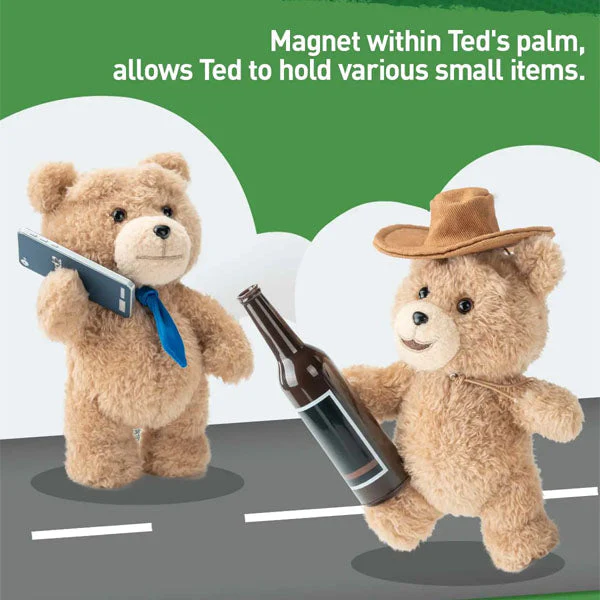 Pop Mart x Ted 2: Teddy Bear Action Series Posable Plush Keychain Blind Box (1pc) - Image 13