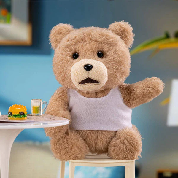 Pop Mart x Ted 2: Teddy Bear Action Series Posable Plush Keychain Blind Box (1pc) - Image 7